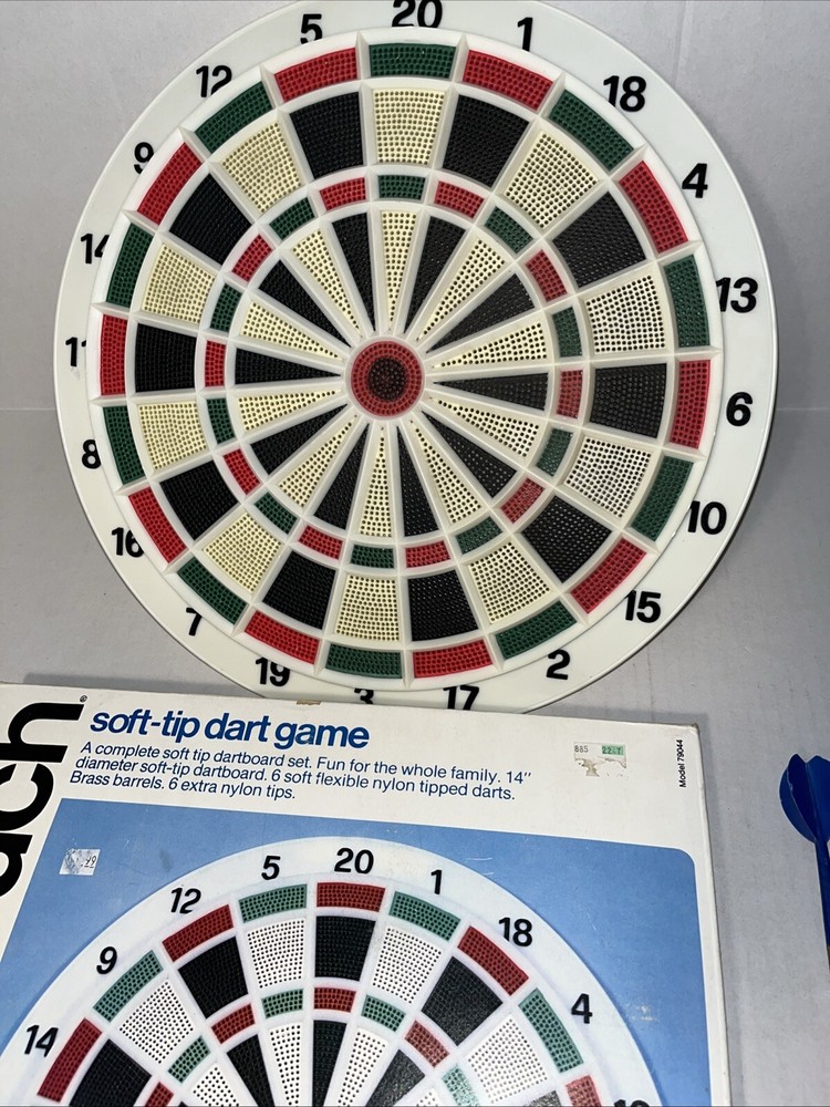 Vintage Sportcraft Soft-Touch Dart Game
