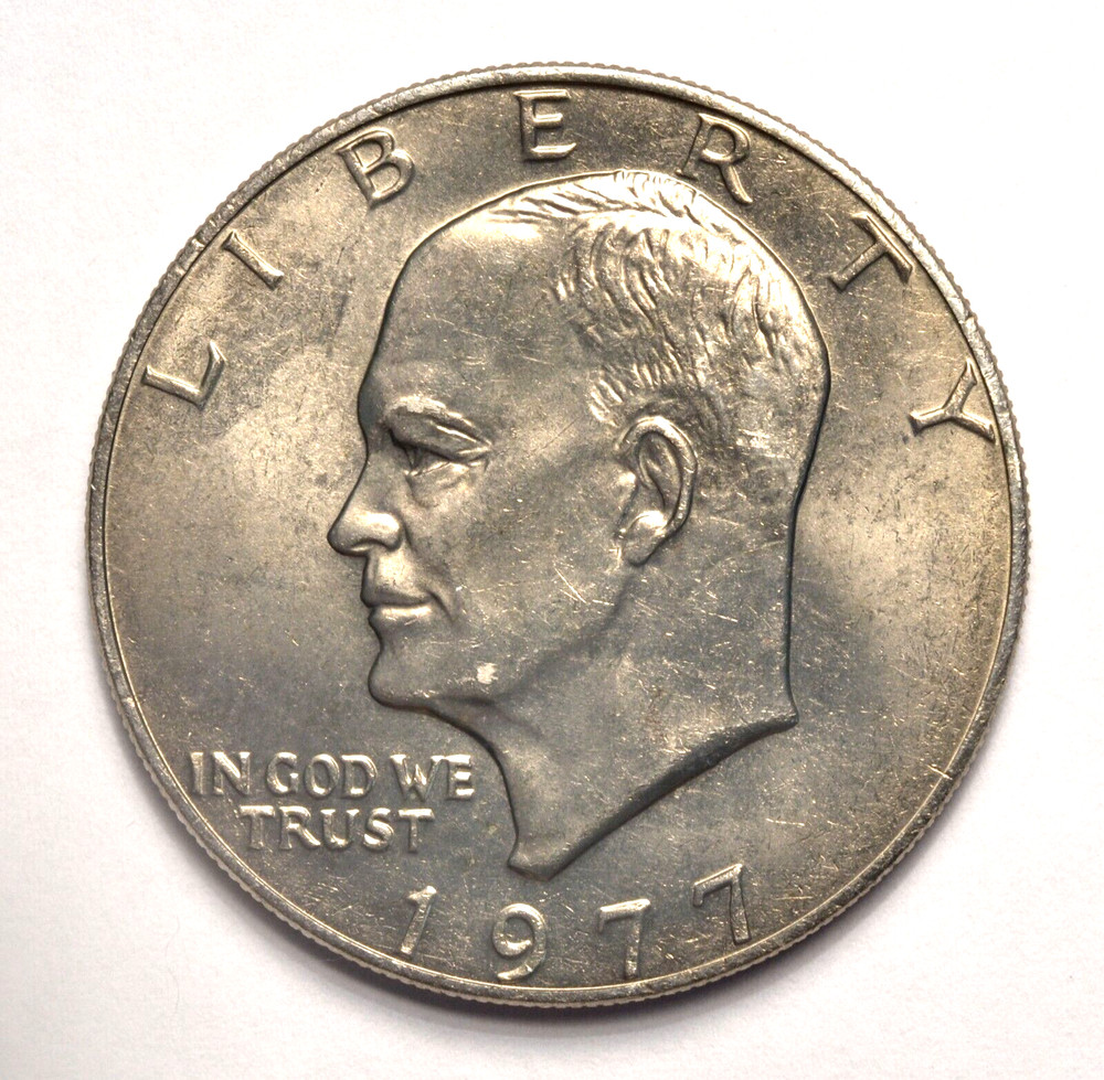 1977 Eisenhower Ike Dollar UNC