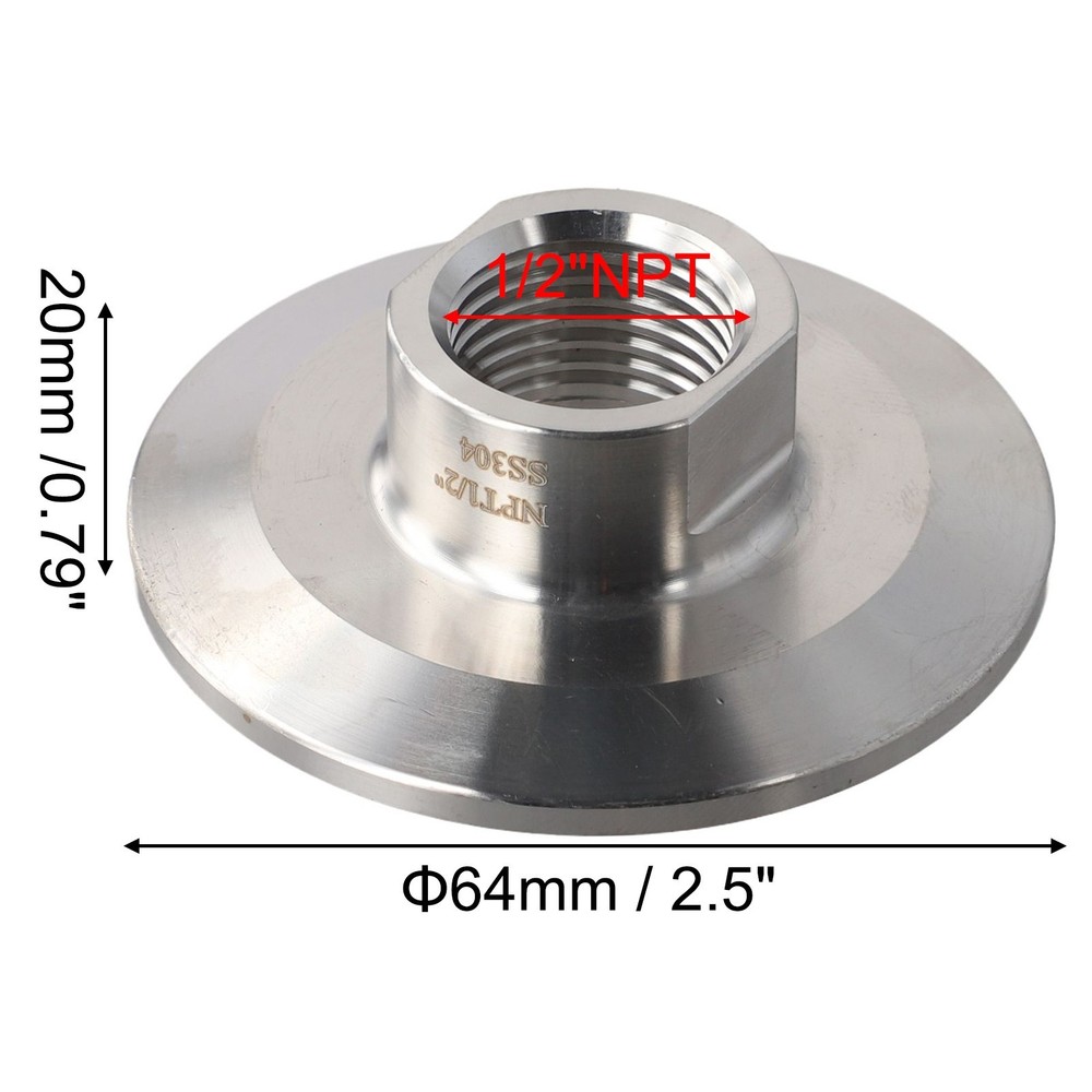 Piping System Solution 2 Inch NPT and 64mm Ferrule Connection Adaptation