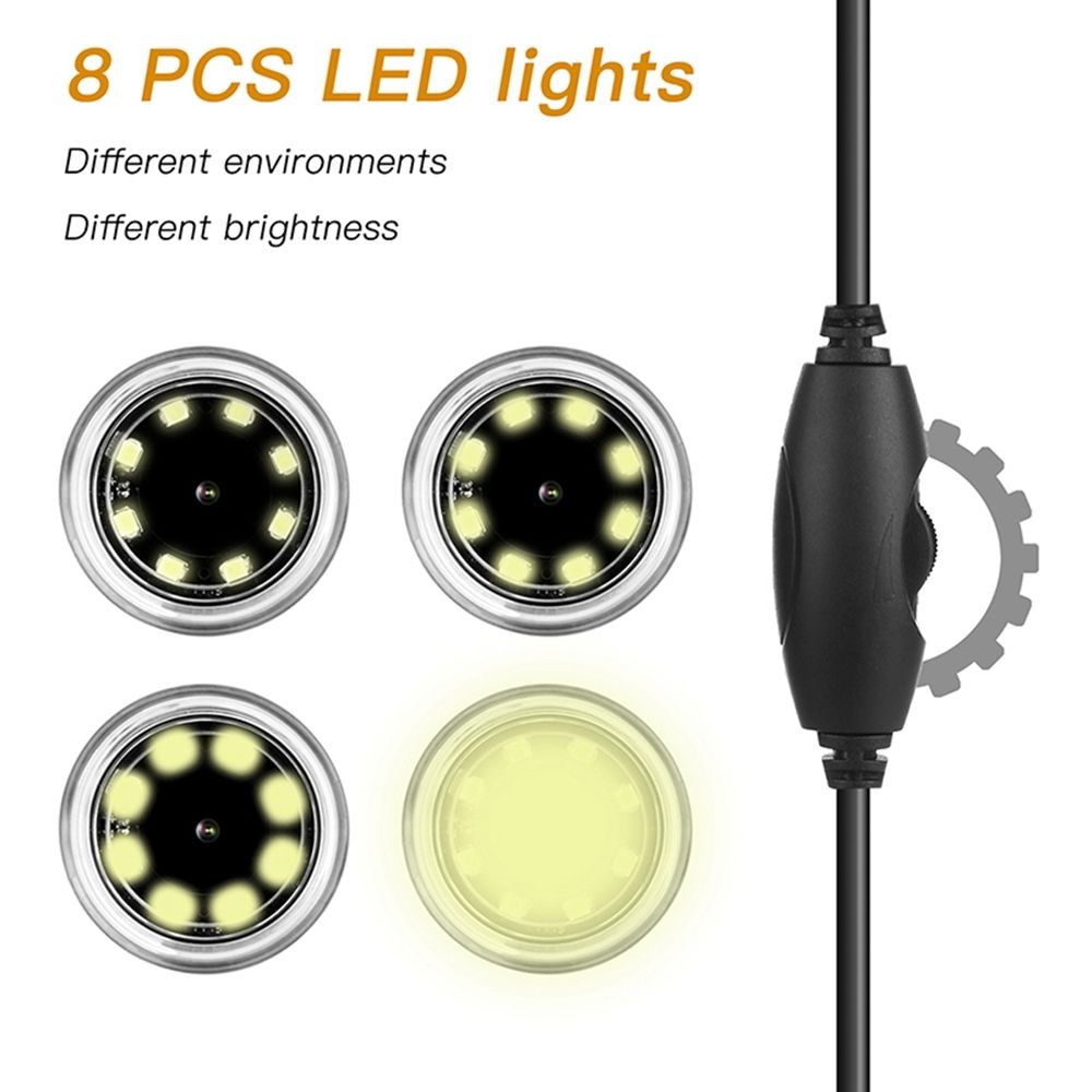 1000X Digital Microscope HD LED USB WiFi Microscope for Smartphone PCB US