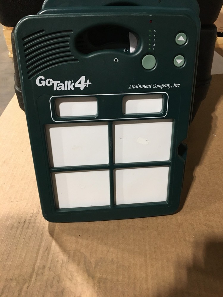 Go Talk 4+ Digital Recorder Playback Device Disability Tool Attainment Company