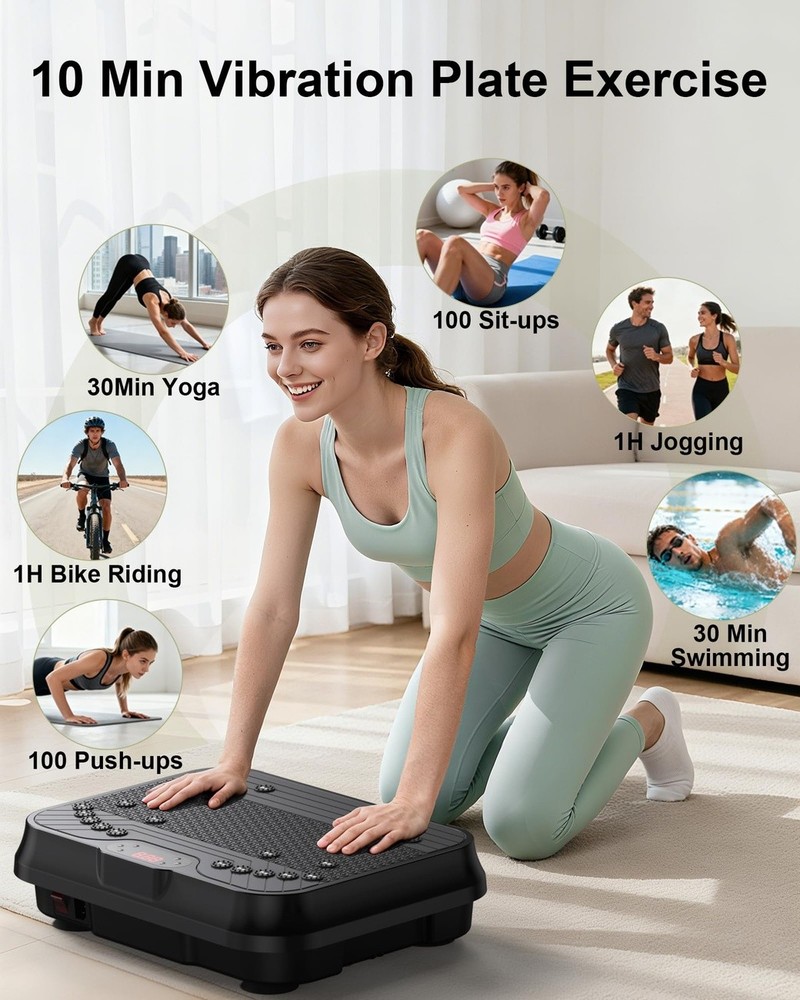 Vibration Exercise Machine Lymphatic Drainage