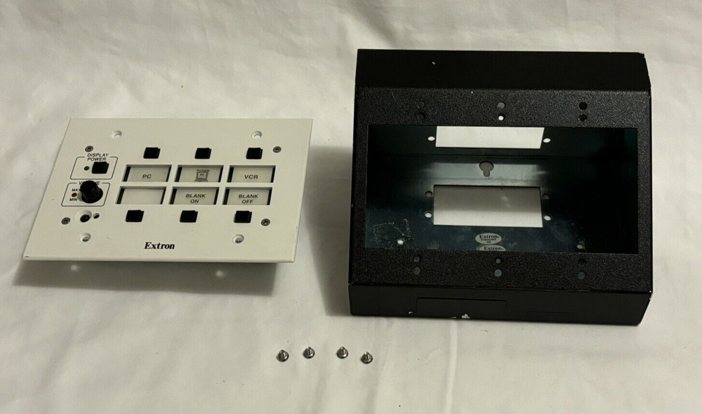Extron MLC 206 MediaLink Controller White with SMB-3 Gang Surface Mount Box