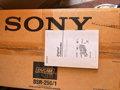 Mini DV-DVCAM Camcordes Sony DSR250