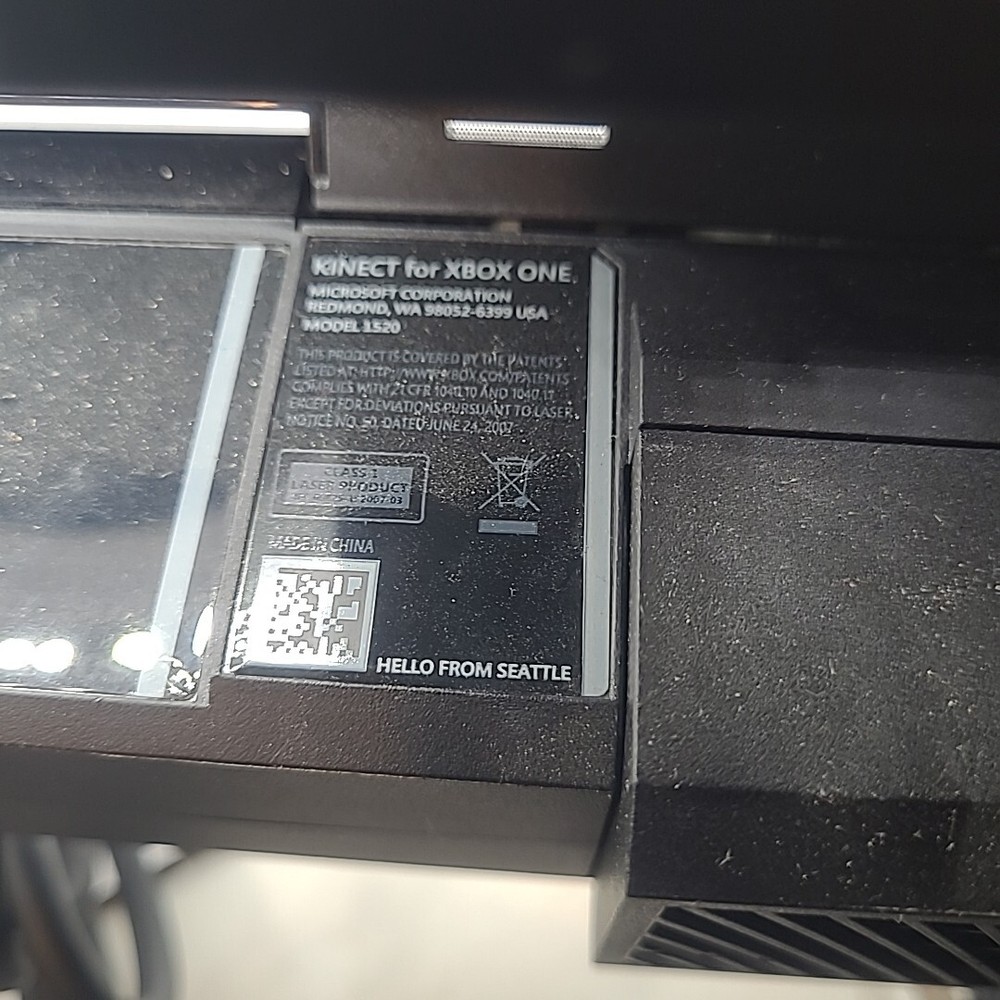 Microsoft Xbox One Kinect Camera Motion Sensor Bar Black Model 1520 - Tested