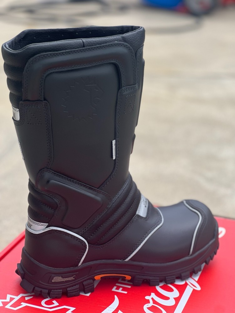 QR14™ –14" Pull-On Leather Structural Thorogood Boot (Size: 12W)
