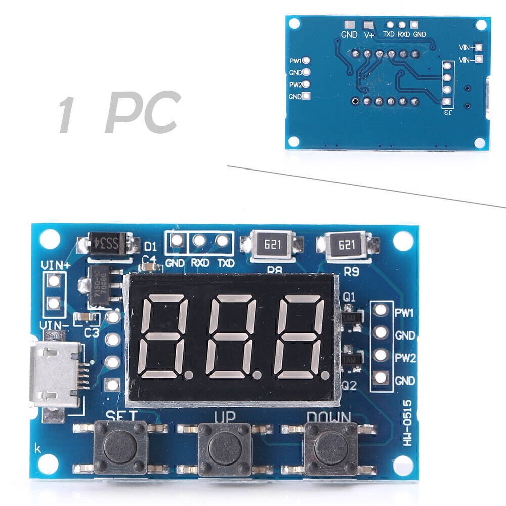 Adjustable PWM Pulse Frequency Duty Cycle Square Wave Signal Generator Module UK