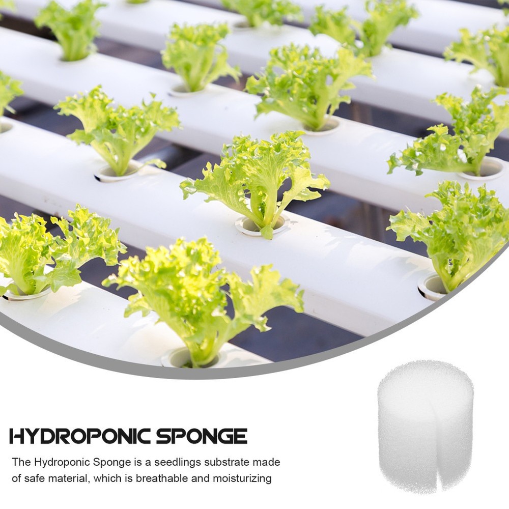 100Pcs Hydroponic Sponge Vegetables Cultivation System Gardening Tool