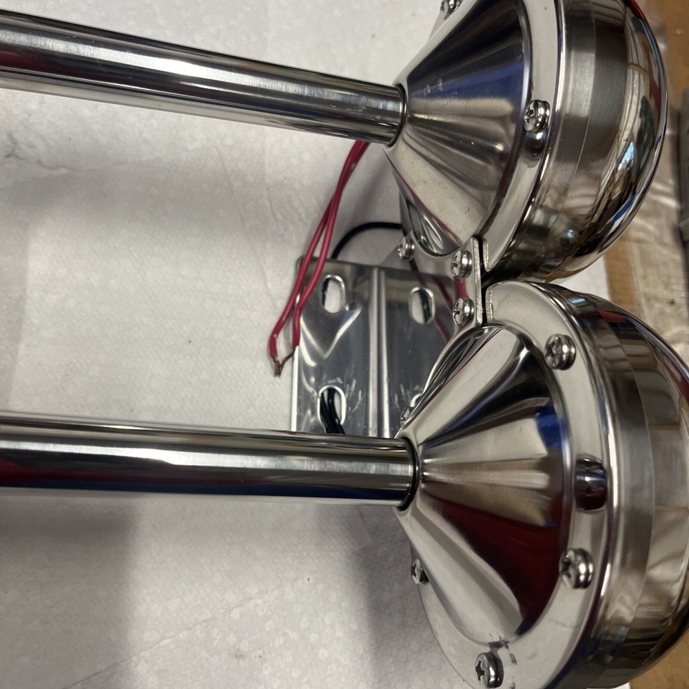 Horn Boat 12V Used Stainless