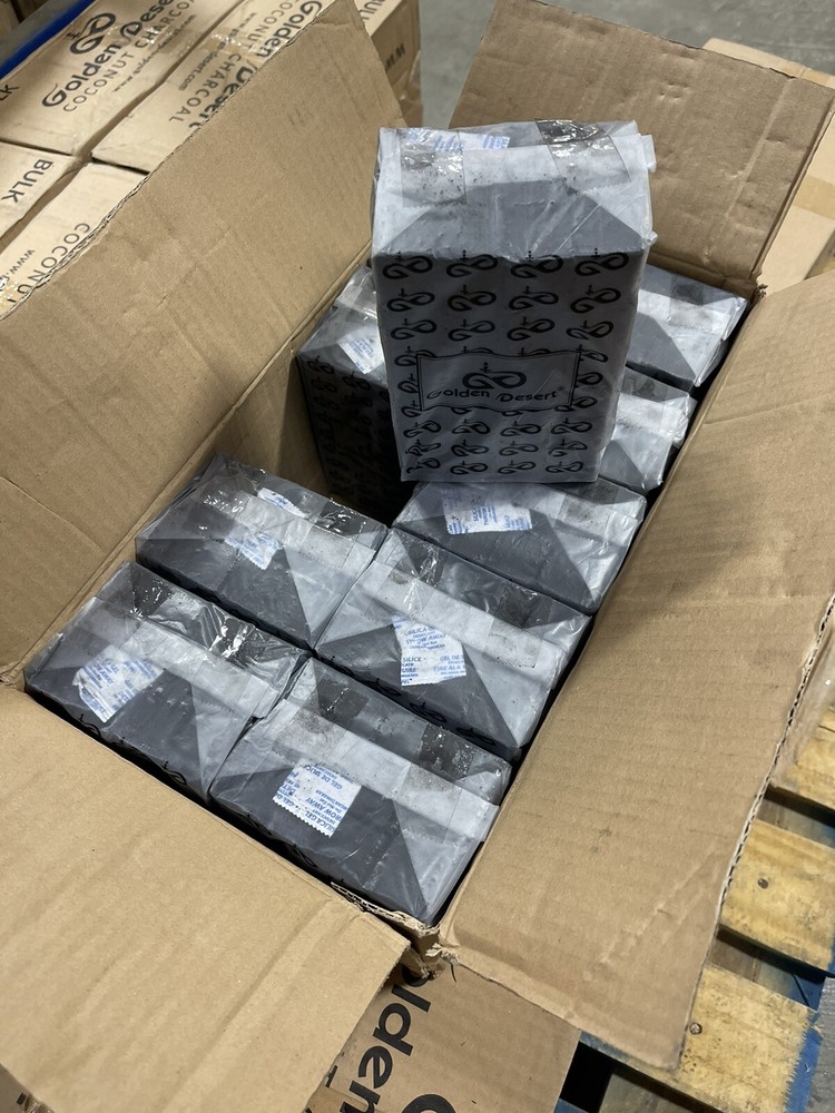 Golden Desert Coconut Charcoal Lounge Case (Cubes)