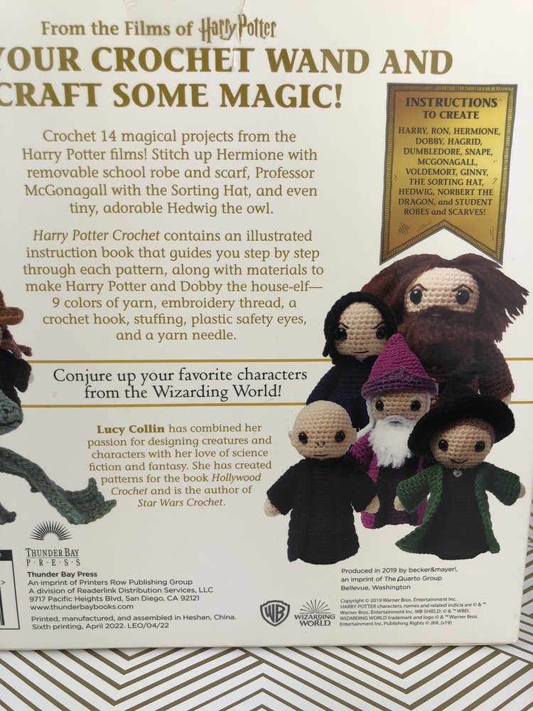 NIB Crochet Kit: Harry Potter Crochet
