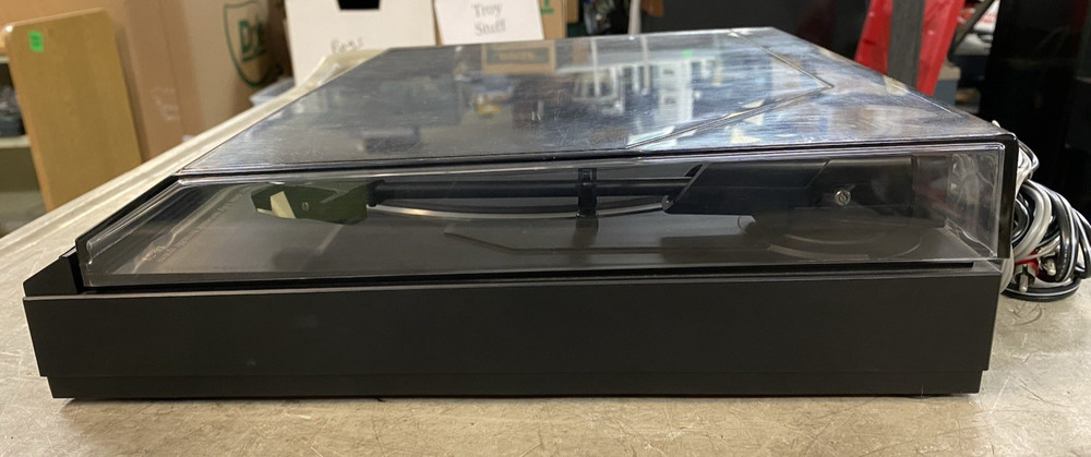 Denon DP-7F Quartz Full Automatic Direct Drive Turntable - SHOWN WORKING