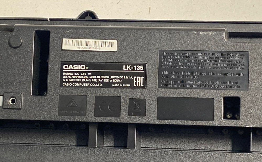 Casio 61 keys Electronic Keyboard