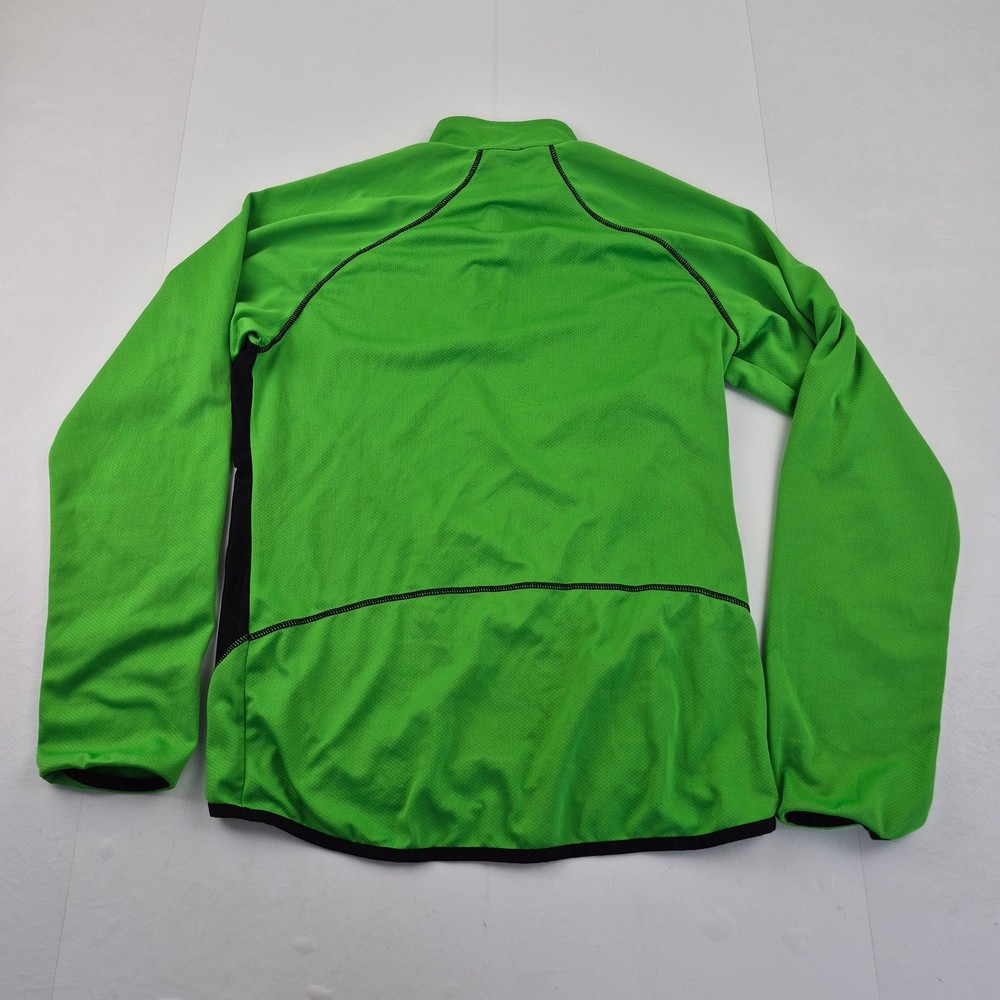 RONHILL Track Jacket Large Green Men's Polyester Running Zip