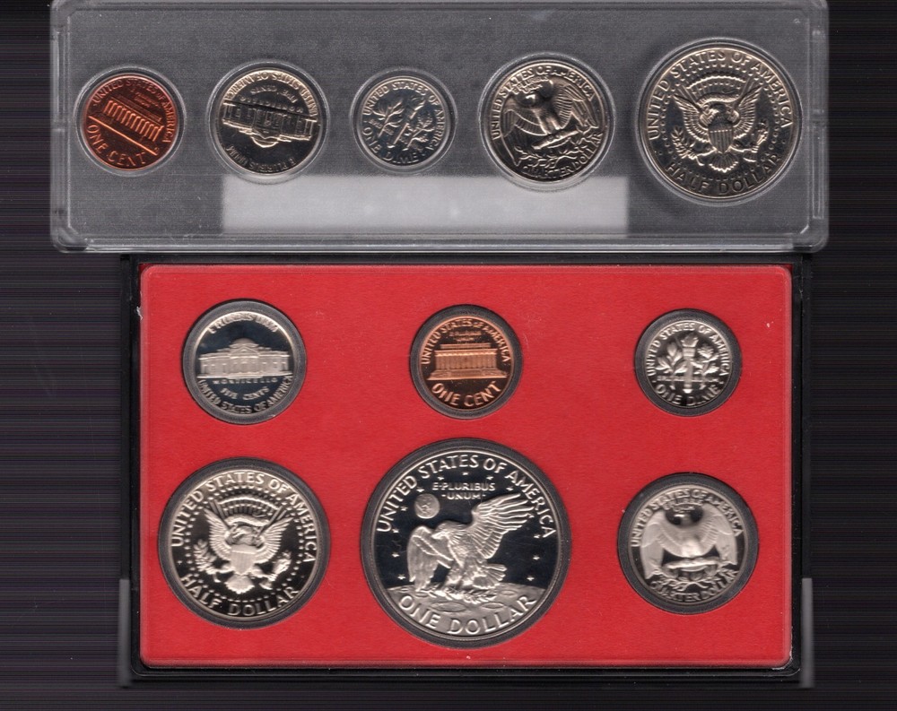 1977 d + 1978 s MINT PROOF SETS