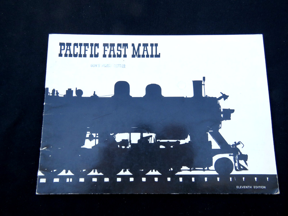 Vintage Pacific Fast Mail Model Trains Catalog 11th Edition 1966