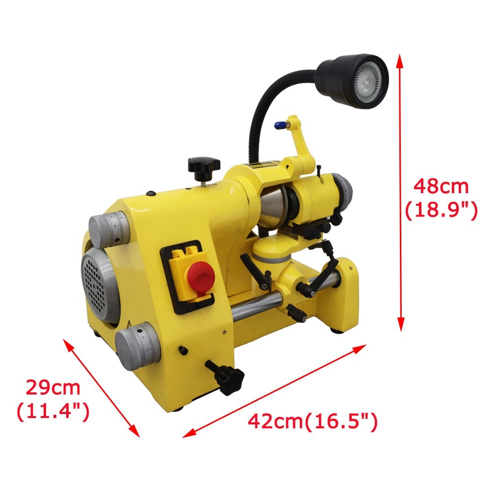 5C Universal Cutter Grinder Sharpener Drill Bit Lathe Bit Milling Cutter 110V