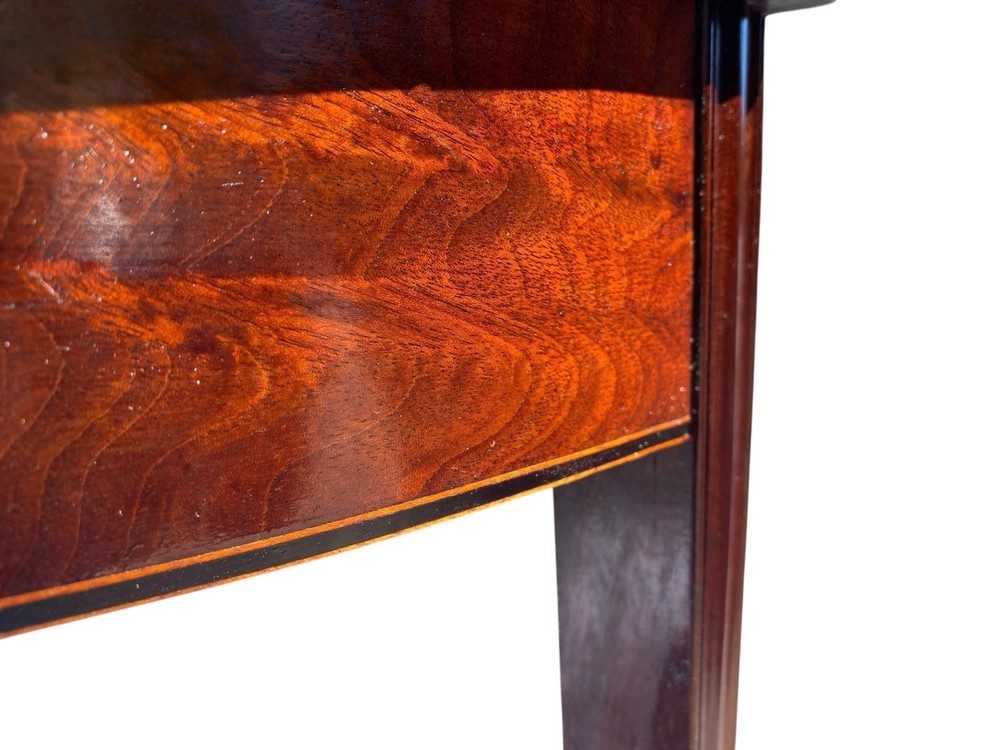 Antique Hepplewhite Mahogany Card Table / Console Table