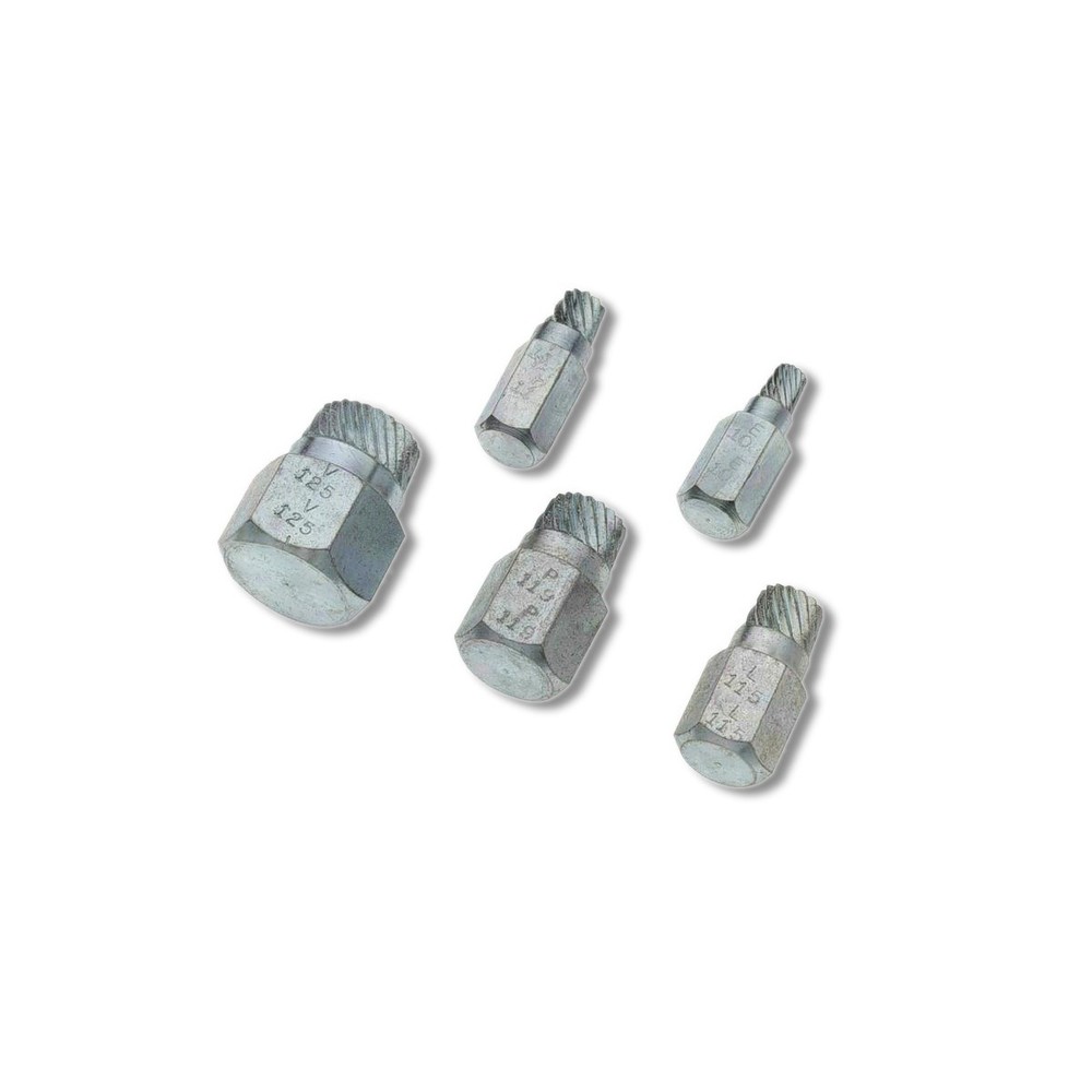 Superior Tool Steel Bolt Extractor Set 5 pc 5250