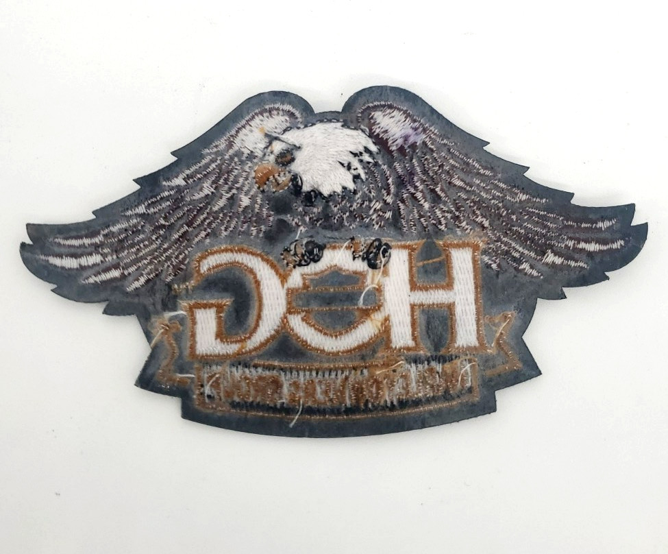Harley Davidson HOG Patch Bell Pin Challenge Coin Tin Harley Owners Group