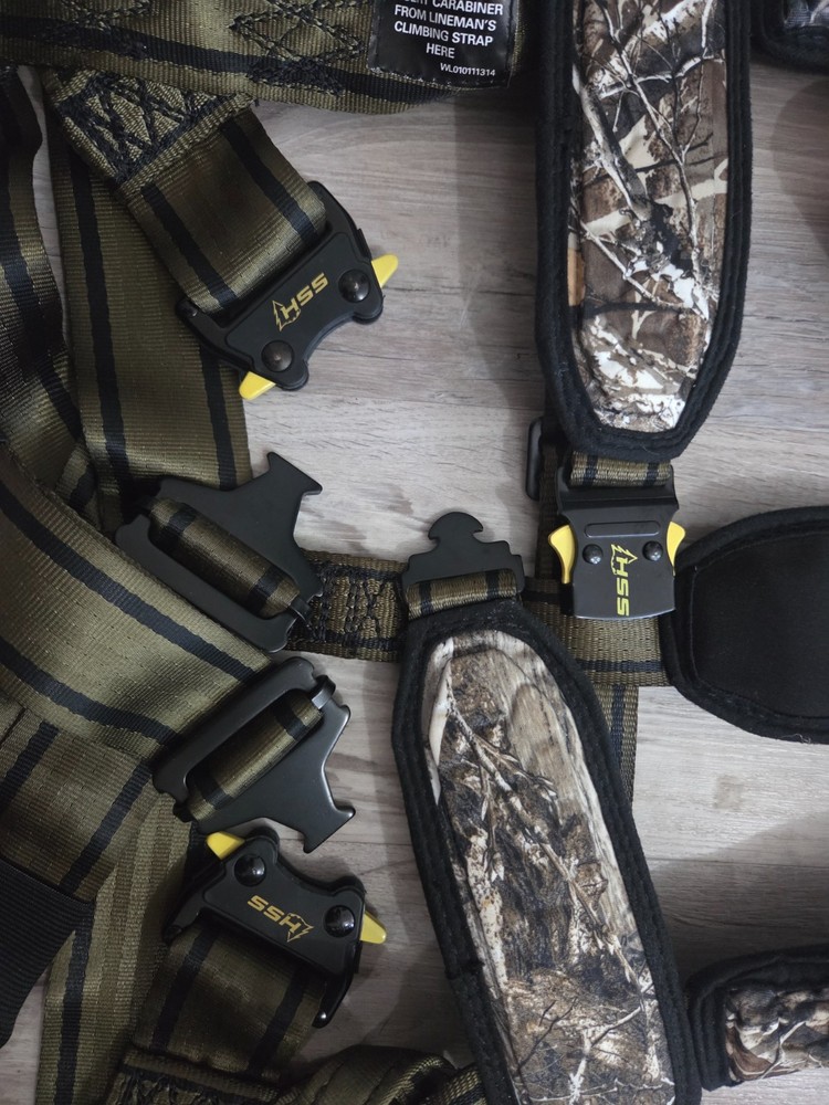 Hunter Safety System Flex S/M Harness w Elimishield - fits approx 100-175lbs