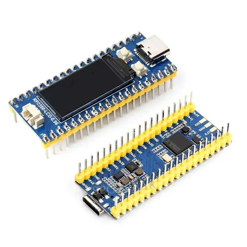 RP2350 Development Board with 0.96 inch IPS LCD and Dual Core Processing for Pi