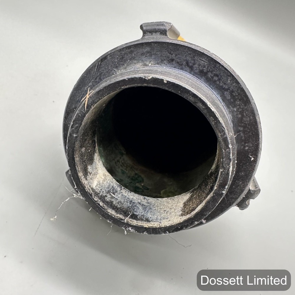 3" Fire Hose 2-1/2" Threaded Coupling BPFD Marked Fitting Used Industrial