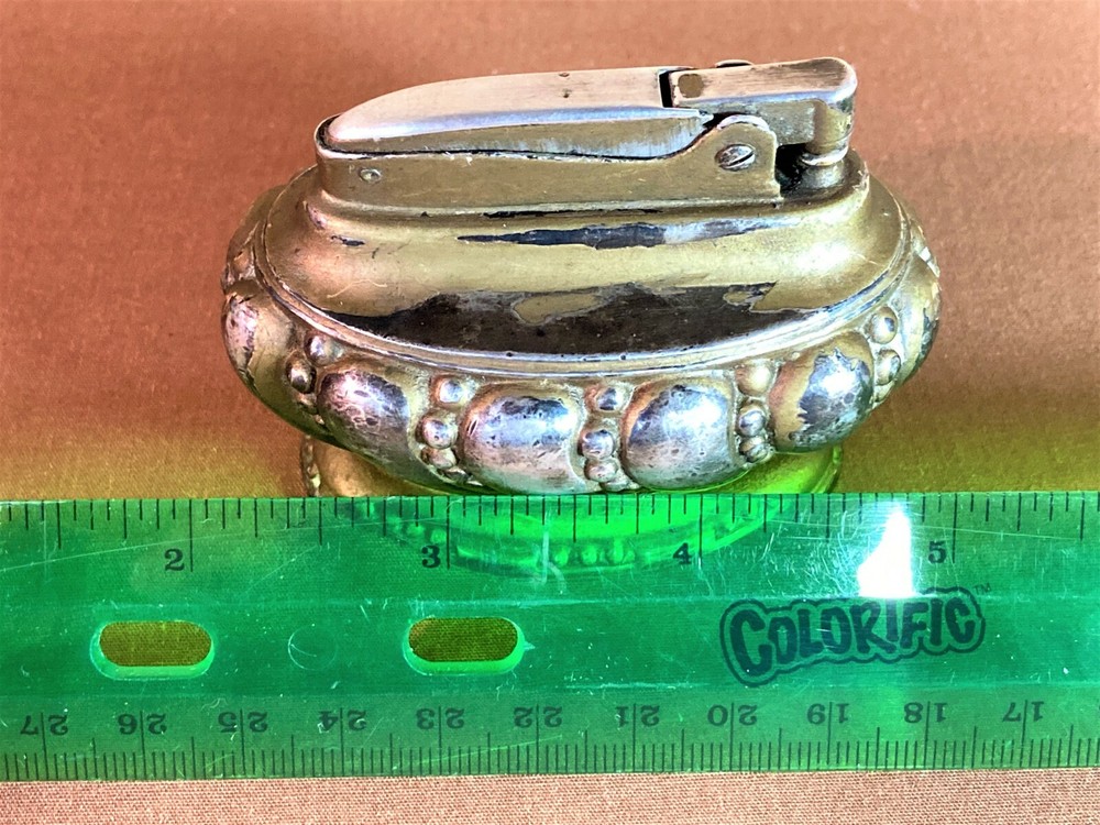 Vintage "CROWN" Table Lighter by Ronson, 3 Inches Long,