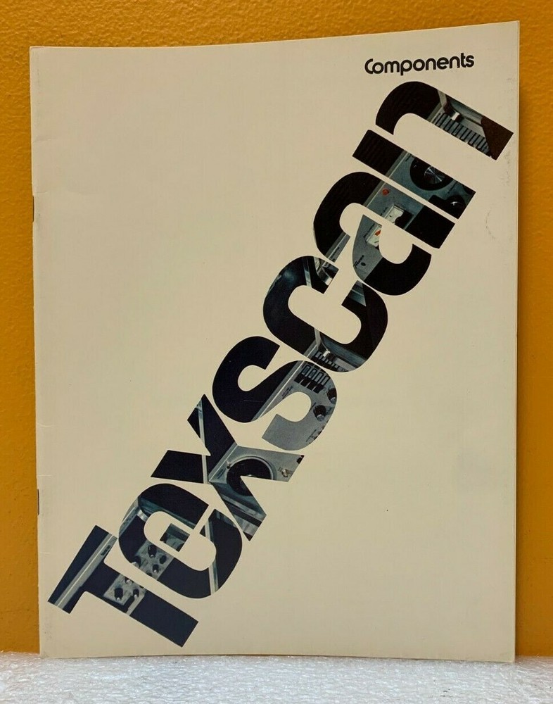 Texscan Corporation Components Catalog.