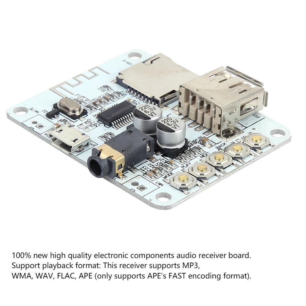 Receiver Board USB 5V Wireless 2.1 Receiver Amplifier