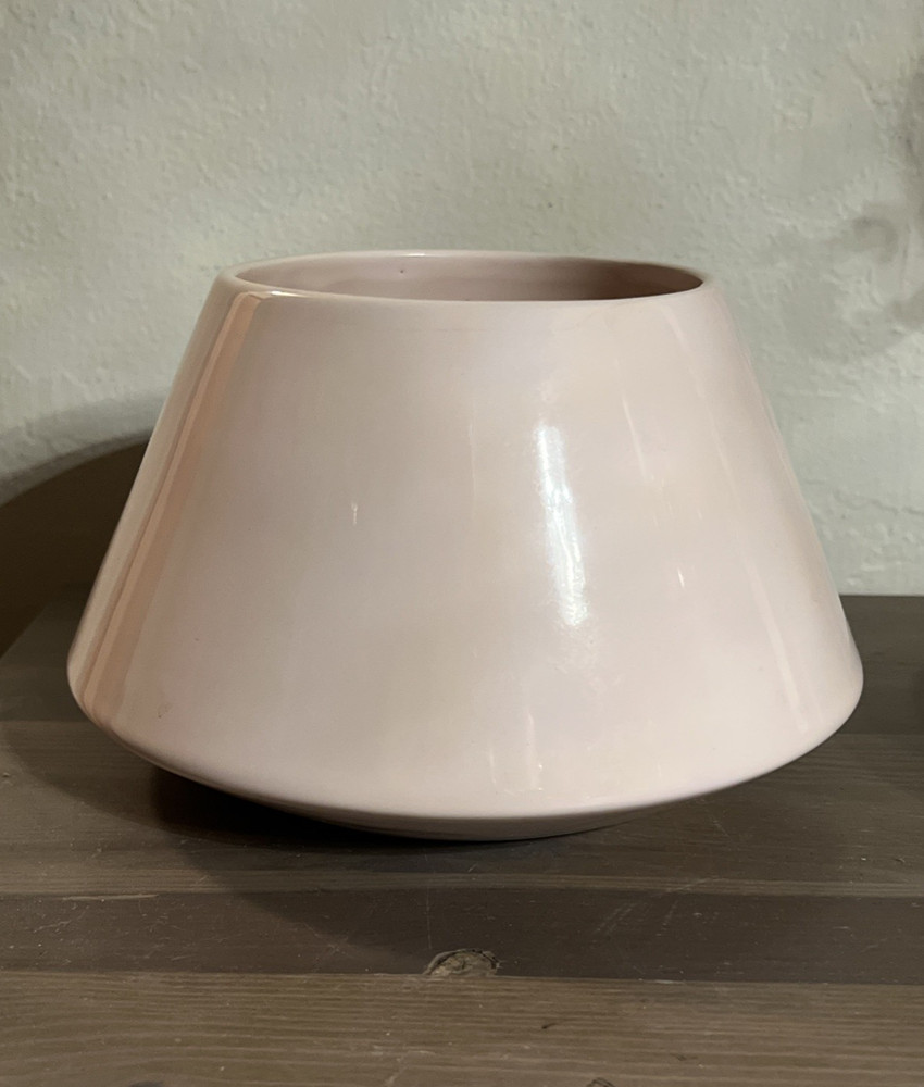 CB2 Roz Pink Planter