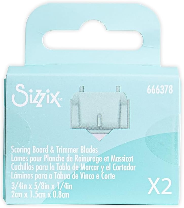 Sizzix Scoring Board & Trimmer Replacement Blades (2 Pack) | 666378