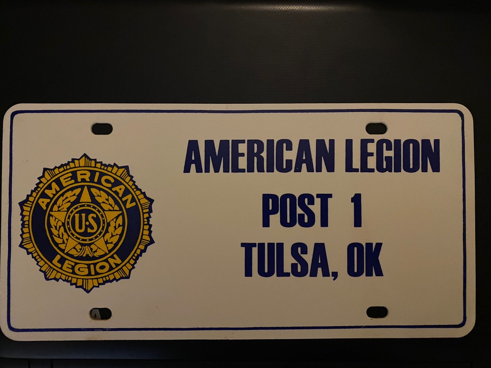 american legion license plate