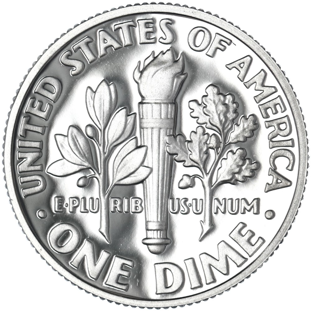2005 S Roosevelt Dime Gem DCam Proof CN-Clad