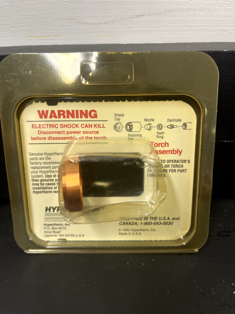 Hypertherm Non-Shielded Deflector Plasma Torch 020333 40-100Amp MAX 70/100