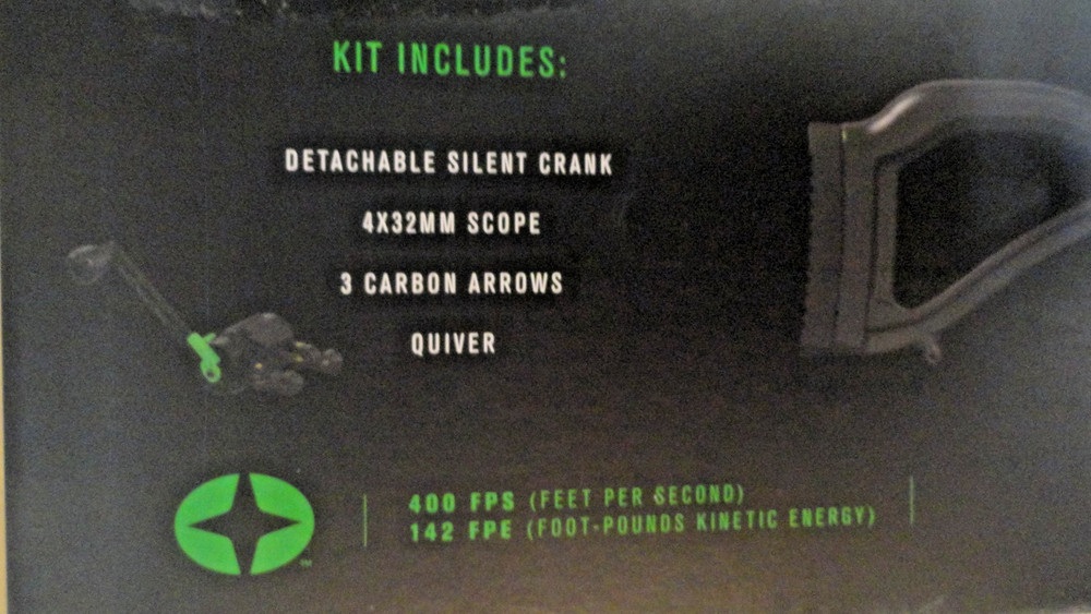 Centerpoint AT400 Crossbow Package with Crank