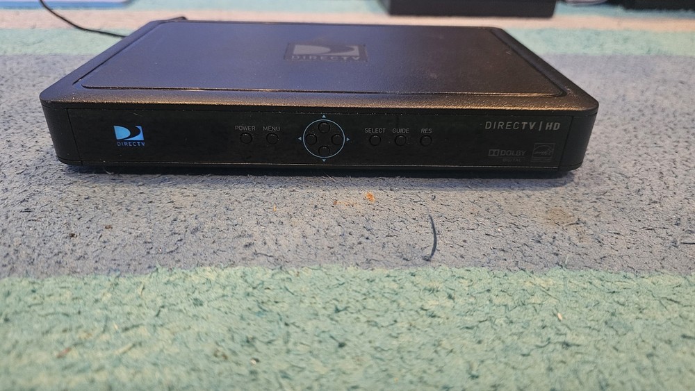DIRECTV H25 HD RECEIVER **OWNED"" WITH REMOTE, PWR CABLE, RF BLASTER