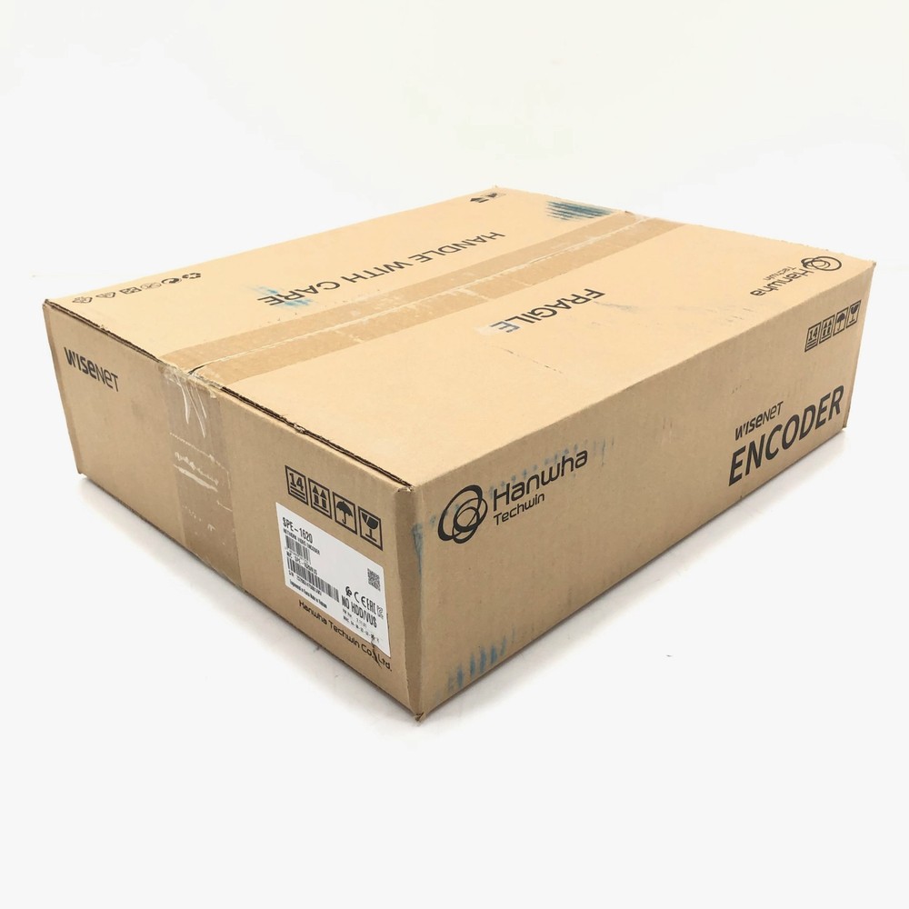 SEALED Hanwha WiseNet SPE-1620 16-Channel 2MP Network Security Video Encoder