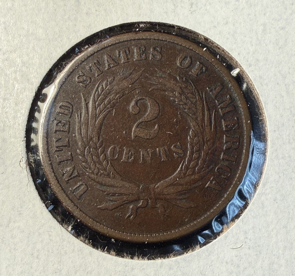 1871 2ct PC, VG. (15501)