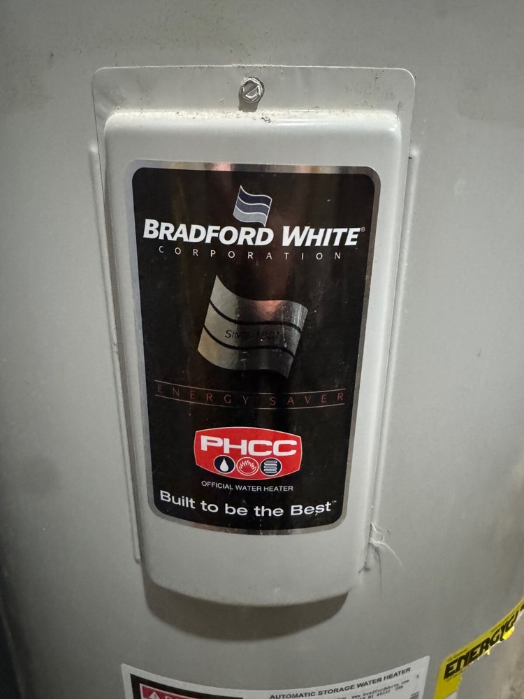 Bradford White 50 Gallon Electric Water Heater Storage, Model RE350S6-1NCWW