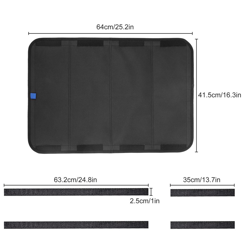 16x25" RV Skylight Cover, Blackout Vent Shade, UV Protection & Waterproof