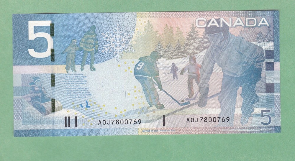 Canada 5 Dollar Note P-101Aa Issed 2006 UNCIRCULATED