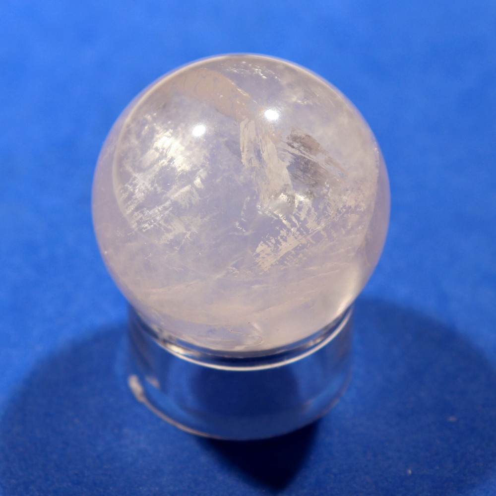 Star Rose Quartz Sphere, Approximately 31 mm (RQ92)