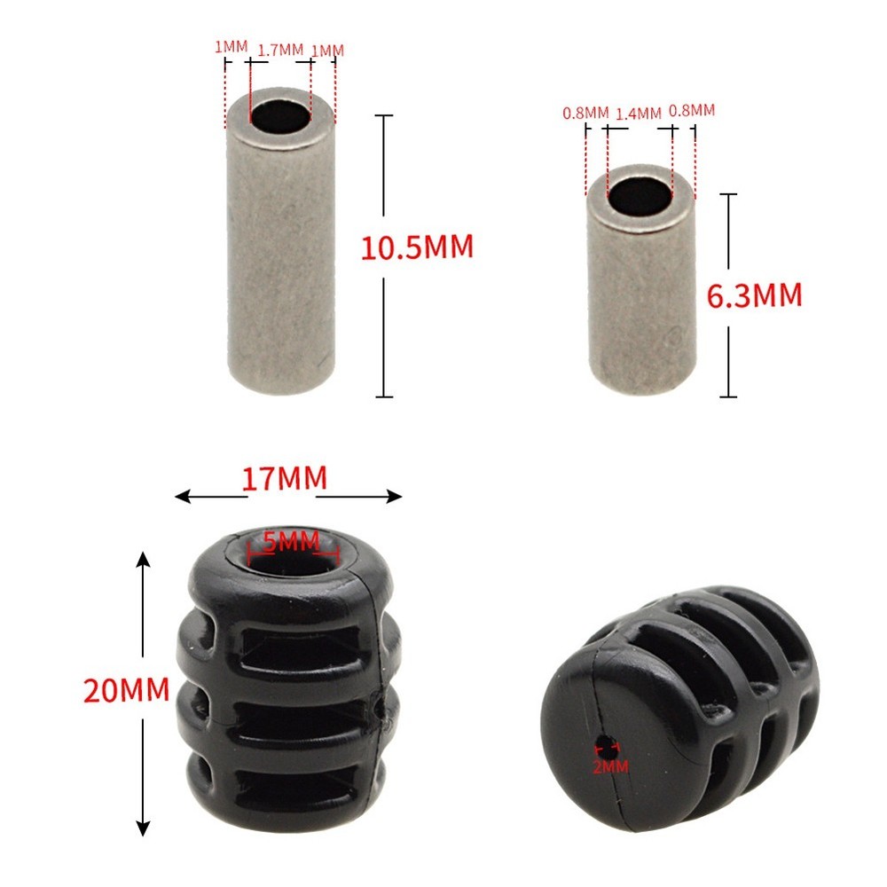 Downrigger Cable Terminator Kit Complete Set with Swivel Snaps Downrigger8445