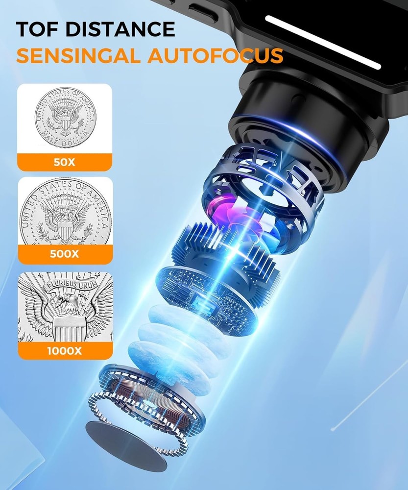 Professional 1000X Magnification Stereo Microscope Camera/