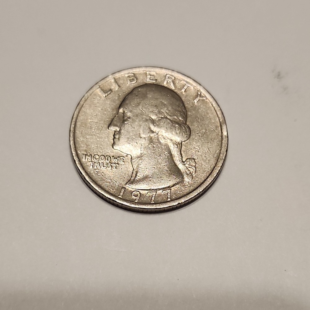 1977 no mint mark quarter