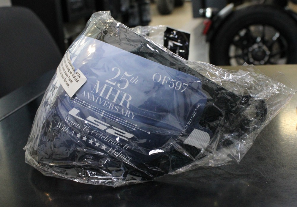 LS2 PART #02-664 CABRIO SCRATCH RESISTANT VISOR DARK SMOKE