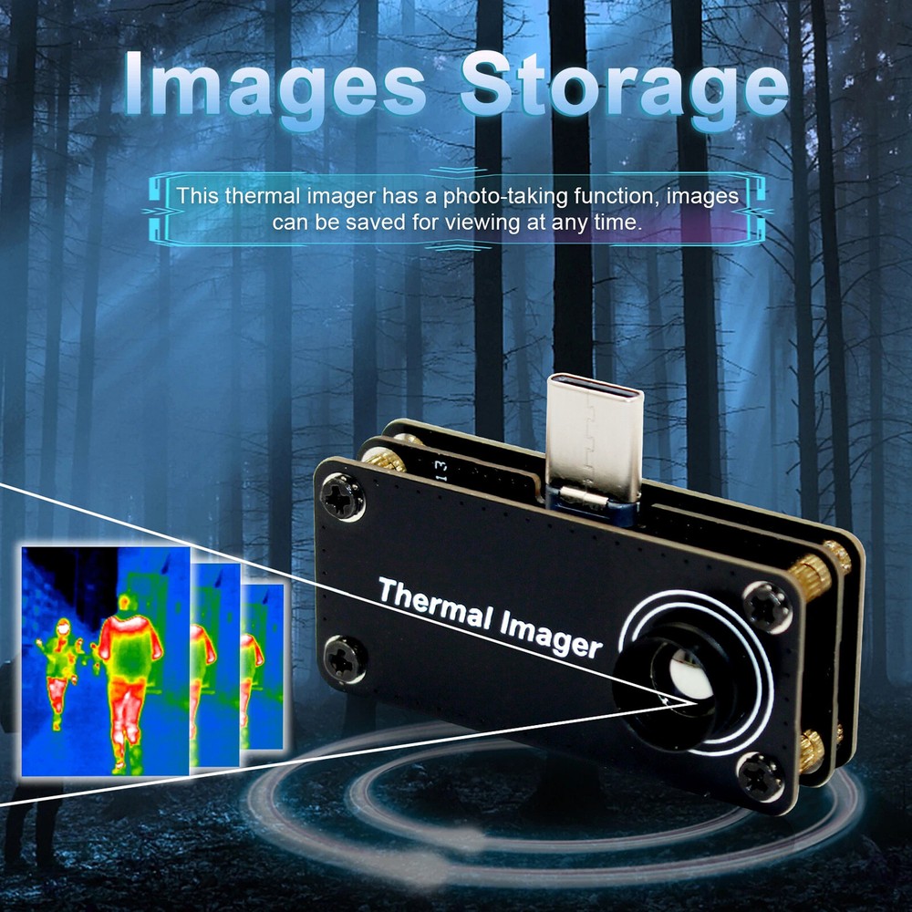 USB Type-C Thermal Imaging Camera For Android Mobile Phone Enhanced Features US