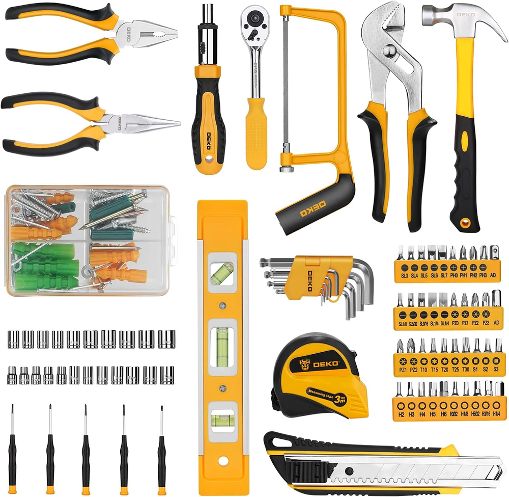 228 Piece Socket Wrench Auto Repair Tool Combination Package Mixed Tool Set Hand