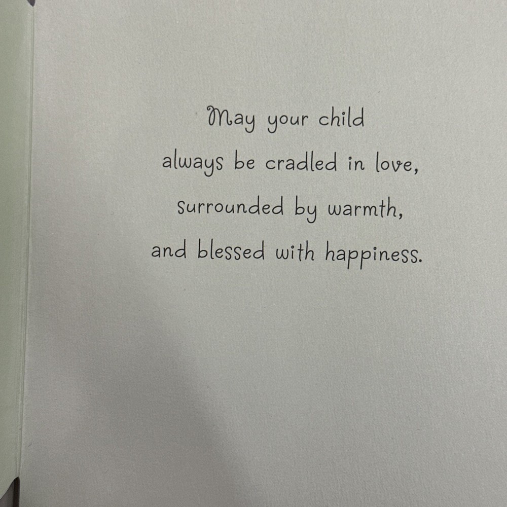 HALLMARK Welcome Little One Card With Envelope